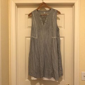 Old Navy Striped Babydoll Dress